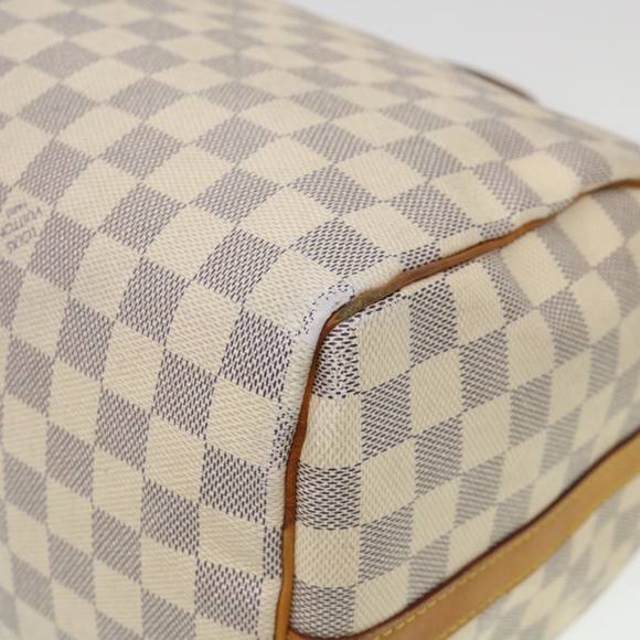 LOUIS VUITTON Damier Azur Speedy Bandouliere 35 Hand Bag N41002 LV Auth 39036 - Picture 16 of 16